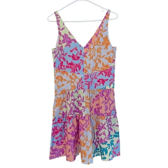 Derek Lam 10 Crosby COLETTE A-LINE DRESS‎ IN MULTICOLOR Size 2 NWT - Picture 4 of 10